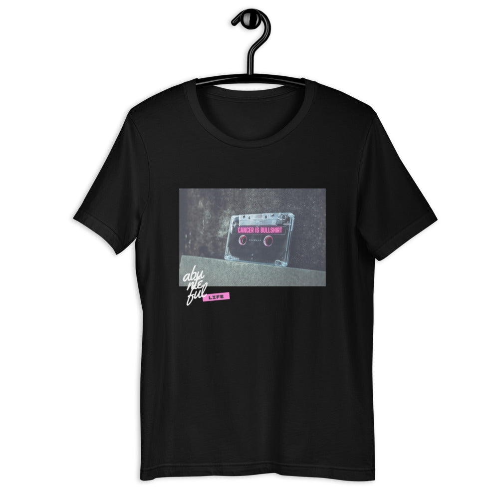 Neon Cassette (Black) - Unisex T-Shirt