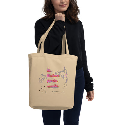 Here For The Snacks - Eco Tote